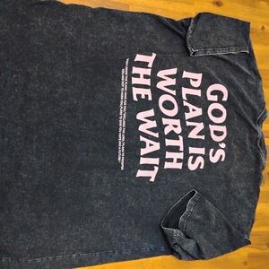 Graphic Tee with Inspirational Quote